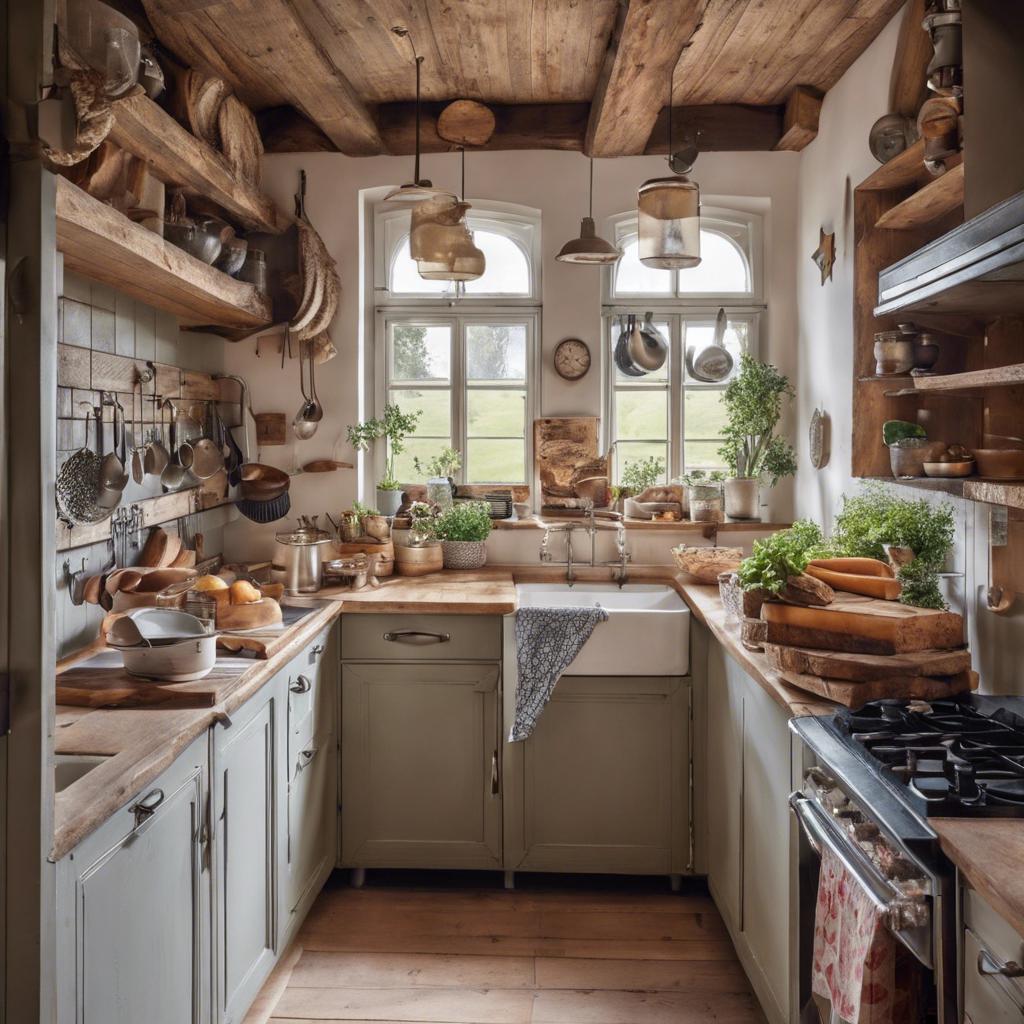 Showcase Fresh Ingredients with Open Shelving and Glass Jars