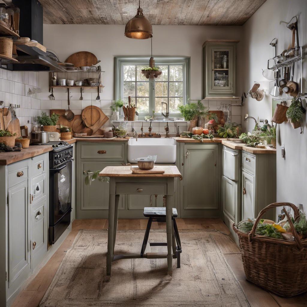 Embrace Rustic Charm with Antique Kitchenware and Decor