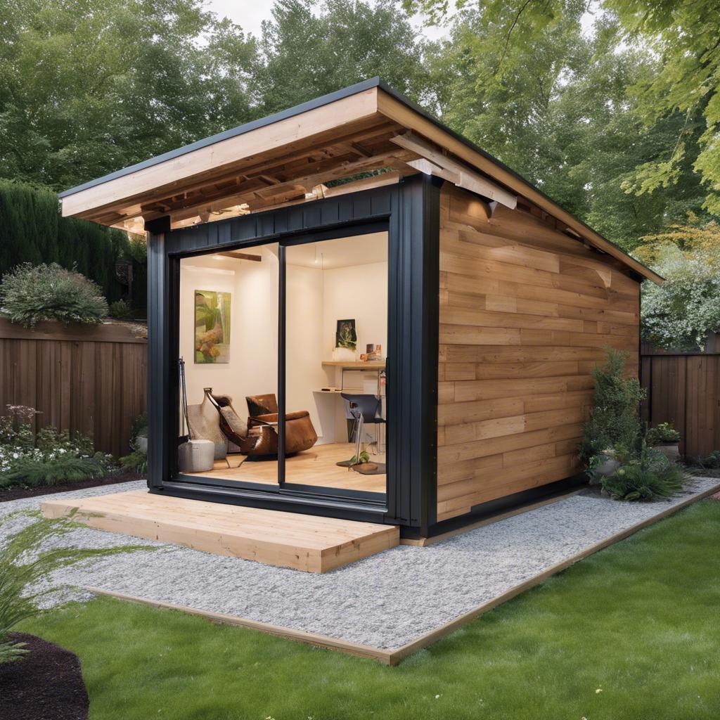 Creating a Seamless Indoor-Outdoor Connection with Shed Designs