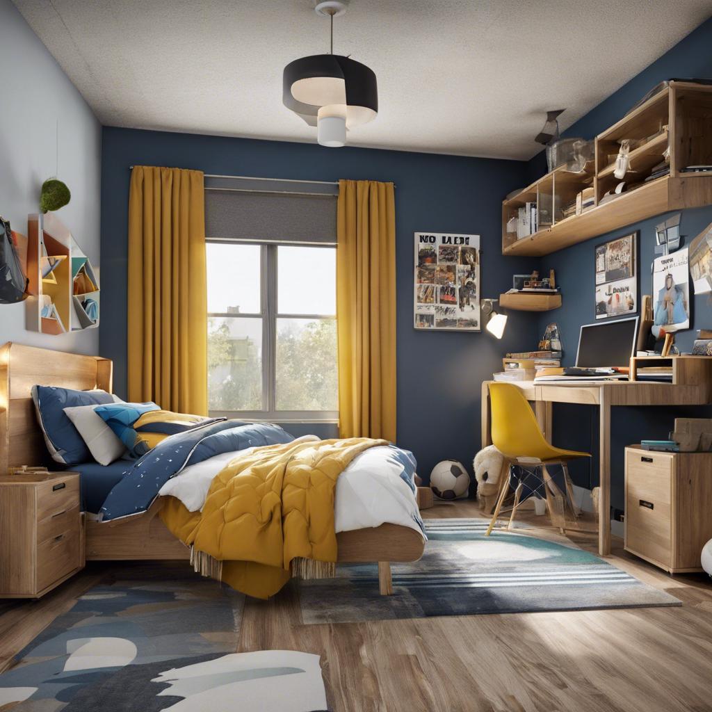 Tips ​for Maximizing Space in a Teen Boy's⁢ Room