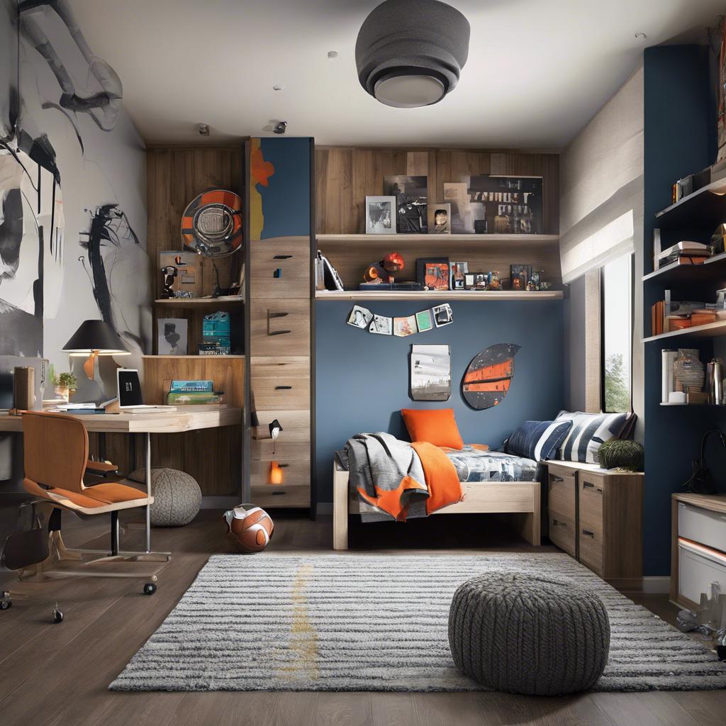 Key Elements ⁢of Modern‍ Teen Boy Room Design